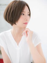 アルバハナレ 横浜(αlba HANARE) 関内/髪質改善/メルトカラー♪ひし形シルエット×前下がりボブa