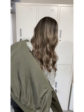 ラフ 難波店(LAFF) #黒髪#ボブルフ#ネビージュ#小顔#ワンレン