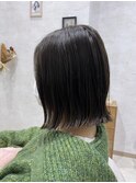 切りっぱなしボブ
