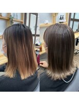 ナチュラル 泉中央店(Natural)&nbsp;維持が楽ちんハイライトカラー×オシャレママ