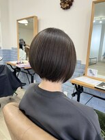 リープ(leap hair)&nbsp;前下がりショートボブ