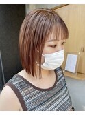 【iru /谷町/上本町】お手入れ簡単な切りっぱなしボブ♪