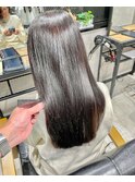 最新の癖が伸びるケラチントリートメント
