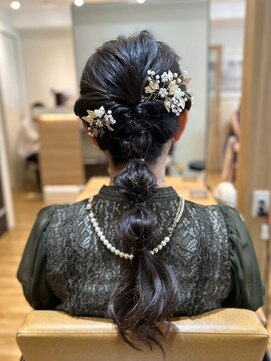 アロマヘアルーム 横浜店(AROMA hair room) ゆるふわお呼ばれ玉ねぎアレンジ/横浜/横浜西口