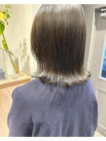 フェンヘアーアイス 中目黒(Fen.hair ici)&nbsp;大人可愛い大人美人くすみカラーアッシュグレーベージュ