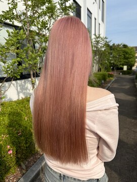 キーマン(KEYMAN) 【ブリーチ必須】サーモンピンクカラー