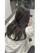アクション 心斎橋店(ACTION) 透明感オリーブグレージュ/重ためレイヤー