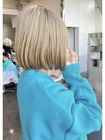 タブー(TABOO)&nbsp;ハイトーンボブ大人ショートボブ丸みショートマッシュショート