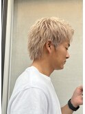 スパイキー/メンズブリーチ/ブリーチカラー