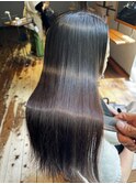 美髪ストレート♯静岡市♯髪質改善♯縮毛♯美髪矯正
