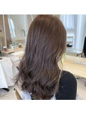 大人っぽくすみブラウンかー