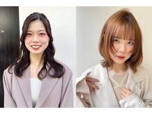 可愛い★綺麗★にとことんこだわる!!安心して任せられる凄腕の女性スタイリスト多数在籍！！