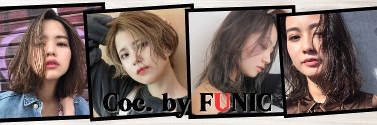 ココバイファニック(Coc. by funic)のサロンヘッダー