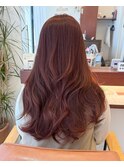レイヤースタイルレイヤーカットロングレイヤー小顔スタイル