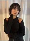 ボブパーマ　ウルフパーマ　パーマ　ショートパーマ　パーマヘア