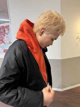 シャラク 砺波店(sharaku) スパイキーショート/メンズカット