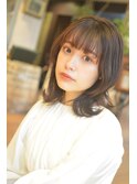mavie 小顔こなれミディショコラ×ボブウルフデジパー☆