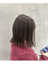 フレーム へアアンドトリートメント 天王寺北口店(FRAME)&nbsp;グレージュボブぼbj