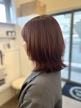 セブンルックス モカ 宇都宮鶴田店(7LOOKS mocha) オレンジブラウン×ウルフスタイル