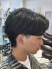 メンズカット+ニュアンスパーマ〇￥11500#カルマパーマ#フェザーパーマ#静岡