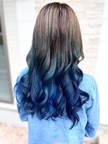 トータルビューティサロン シェリ(total beauty salon cheri)&nbsp;ハイトーンデザインカラー×レイヤースタイル