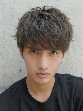 エリマ 横浜西口(elima) 横浜西口シャドウパーマメンズマッシュウルフカットルーズパーマ