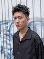 クオル 円山(QOL)&nbsp;スパイキーショートフェザーアップバング刈り上げメンズショート