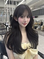 アマトウキョウ 表参道(AMA TOKYO)&nbsp;レイヤーカット 韓国ヘア ミルクティー 高島大登