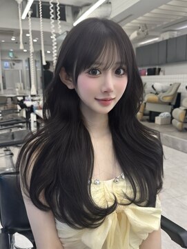 アマトウキョウ 表参道(AMA TOKYO) レイヤーカット 韓国ヘア ミルクティー 高島大登