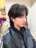 キャンバス バイ ネオリーブ 横浜西口(Canvas by neo.)&nbsp;横浜★フェザーパーマメンズパーマ毛流れ