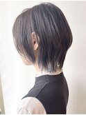 【morio原宿】ウルフショート透明感カラーブルージュ明るめヘア