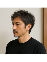 スープレックス ヘアーデザイン(SOUPREX HAIR DESIGN) 大人メンダンディー無造作ショート 20代 30代 40代 50代 60代