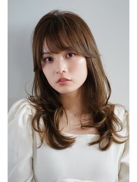 【大人カジュアル】ふんわり動くロングレイヤー