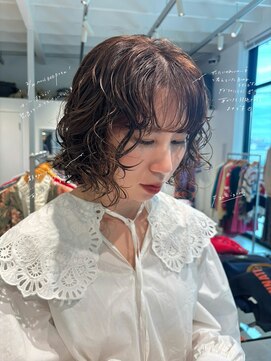 センスオブワンダー(SENSE OF WONDER) a/wニュアンスボブパーマ