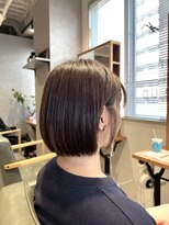 ビスイル 秋葉原店(Vis ill) 大人可愛い艶カラー髪質改善グレージュ