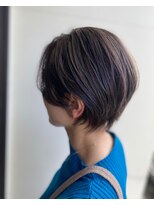 ジャミン 長嶺店(Jammin.)&nbsp;ショート×ハイライト×白髪ぼかし似合わせカット