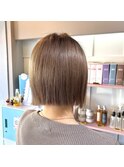 黄色抹消！くすみベージュカラー