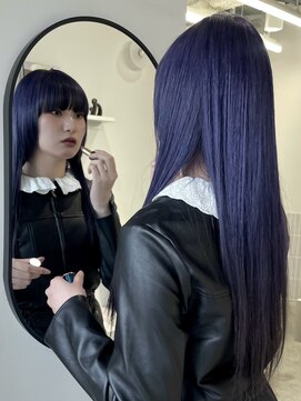 ステン(sten) ラベンダー/パープル/ダブルカラー/透明感カラー/寒色パープル