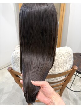 ソイル(soil)の写真/貴方の髪質に合わせ調合。内側から輝き、指通り滑らかな質感へ。悩みを解消し理想の髪質へ。
