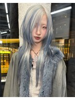 ヌル 原宿店(Null) ルーツカラー/ブリーチデザインカラー/ルーツカラー/姫レイヤー