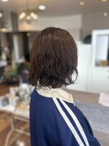 ヘアーワークス ボナ ウニクス店(HAIR WORKS bona) ゆるふわボブ