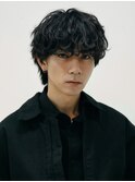 名古屋シャドウパーマ波巻きスパイラルパーマメンズパーマウルフ