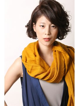 オーガニック ライフ 若葉 鶴ヶ島(organic+life) 大人モード×パーマ×ボブ×植物性カラー×ヘッドスパ×若葉