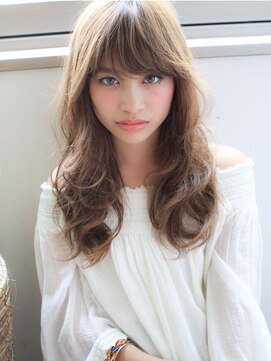 アフロート ディル(AFLOAT D'L) 【AFLOAT D'L表参道 】ゆるゆわレイヤー大人可愛いロングヘア