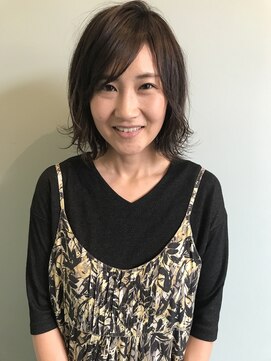 ヘアラウンジ アングゥ(hair lounge ungu) ウェットボブ