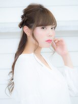 オーブ ヘアー アクネ 長岡京店(AUBE HAIR acne) 万能♪三つ編みハーフアップ