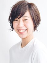 ムルチュラ(muruchura)&nbsp;斜めバングのひし形シルエットショート　合田恵生