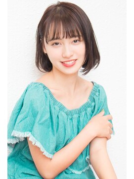 モニカ 西宮北口(Monica) 大人かわいい伸ばしかけグレージュナチュラルボブ
