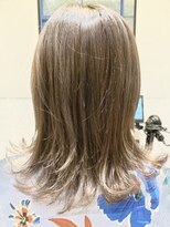 クアトログランシュ 水戸店(QUATRO×GranCieux)&nbsp;外ハネベージュ