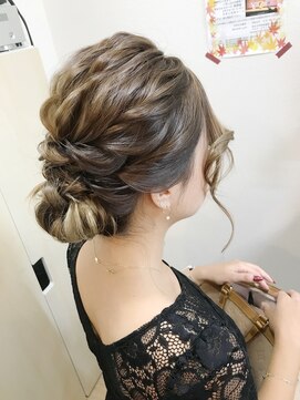 ロカット サロン(Roquat Salon) お呼ばれアップアレンジ【成人式/立川/ヘアアレンジ/立川南】